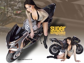 Sexy model and bike (click to view)