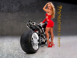 Superbike & babe wallpaper (click to view)