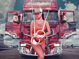 The hot trucker (click to view)
