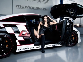 Tuned Cars and Hot Model (click to view)