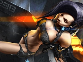 Hd Hentai Babe - 3D Punk Beauty wallpapers