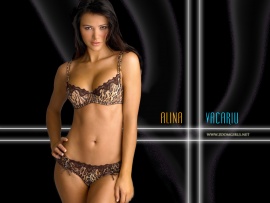 Alina Vacariu sexy lingerie (click to view)