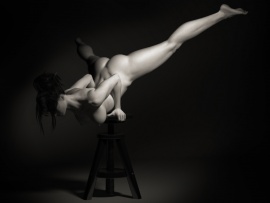 Nude Gymnast (click to view)