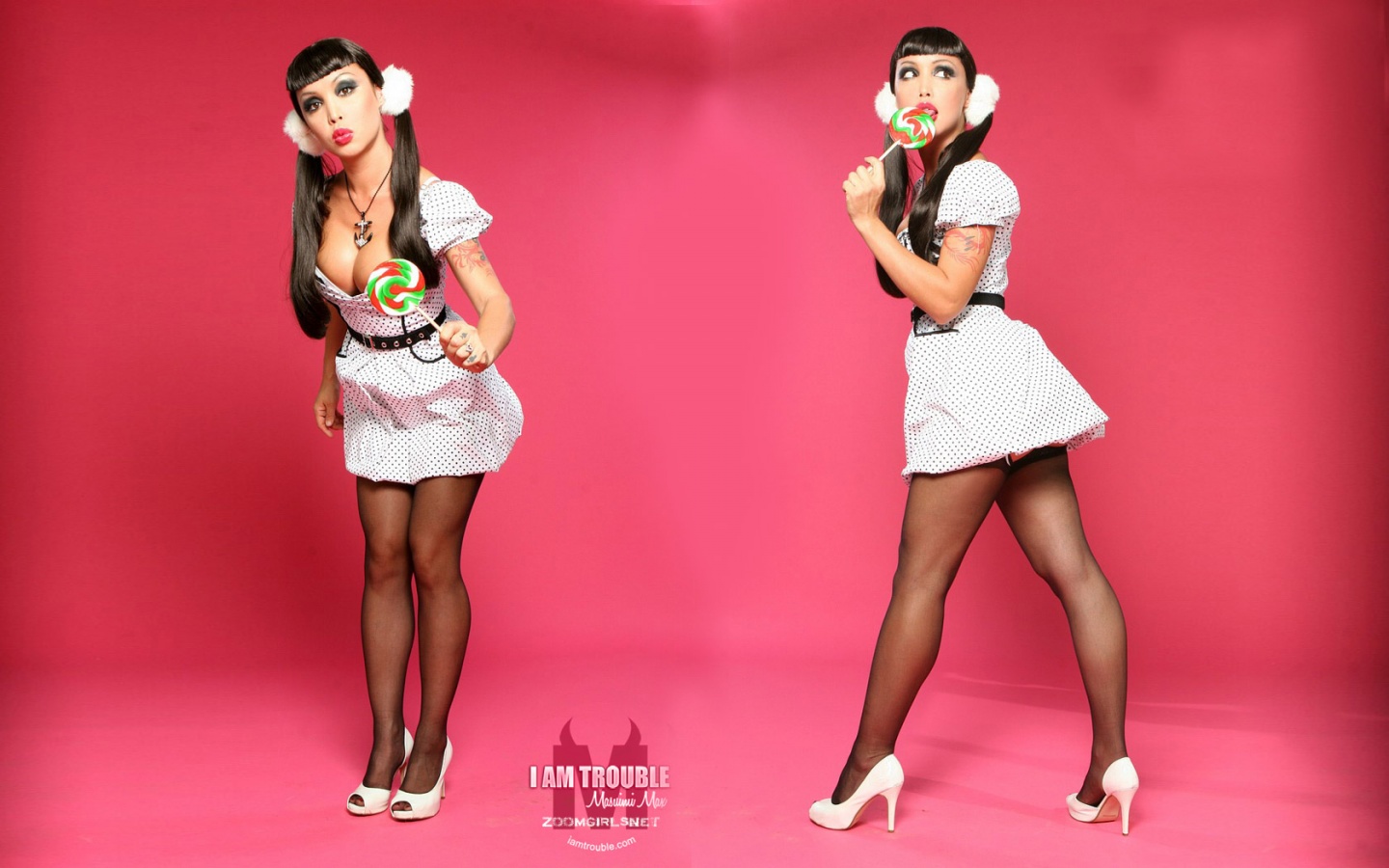 Masuimi Max Posing As A Doll With Candy Wallpaper 1440x900 Nude Models And Pornstars Wallpapers